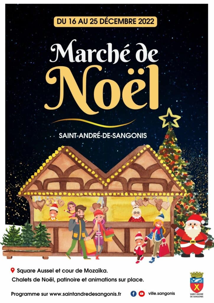 Marché de Noël Mairie SaintAndrédeSangonis