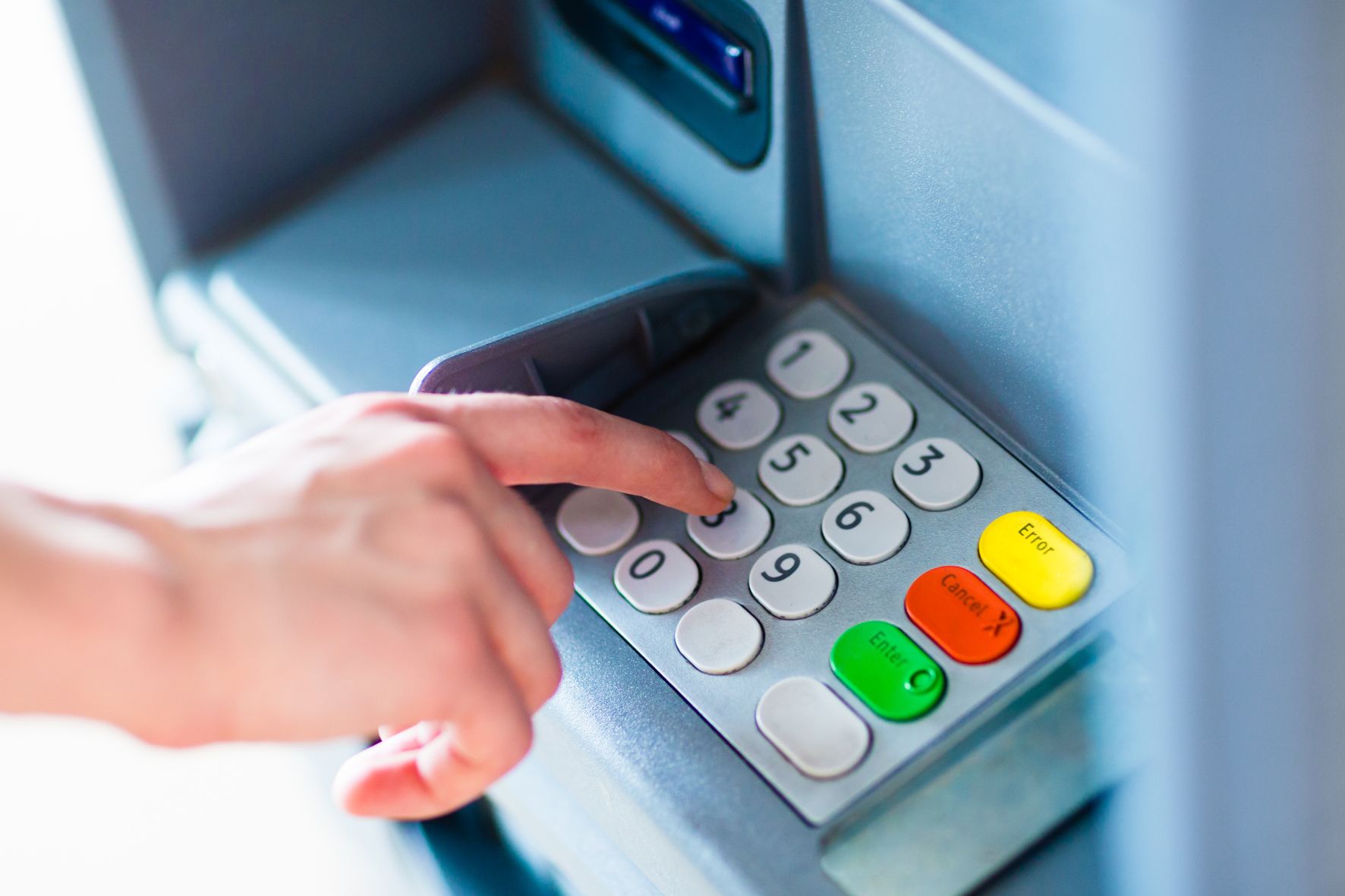 Problème technique temporaire du distributeur automatique de billets (DAB)