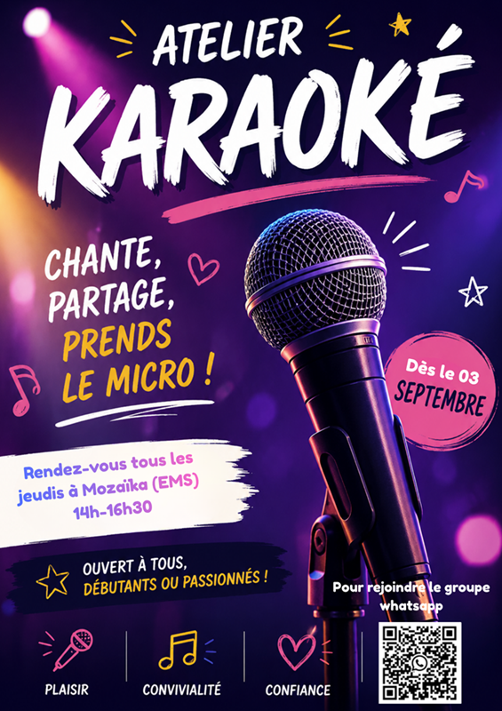 Atelier karaoké